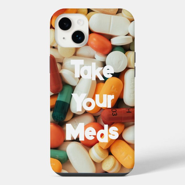 Funda Para iPhone Toma tus medicamentos (Reverso)