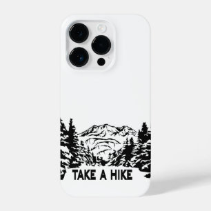 Funda Para iPhone 14 Pro Toma una cita de Hike en el paisaje de montaña mon