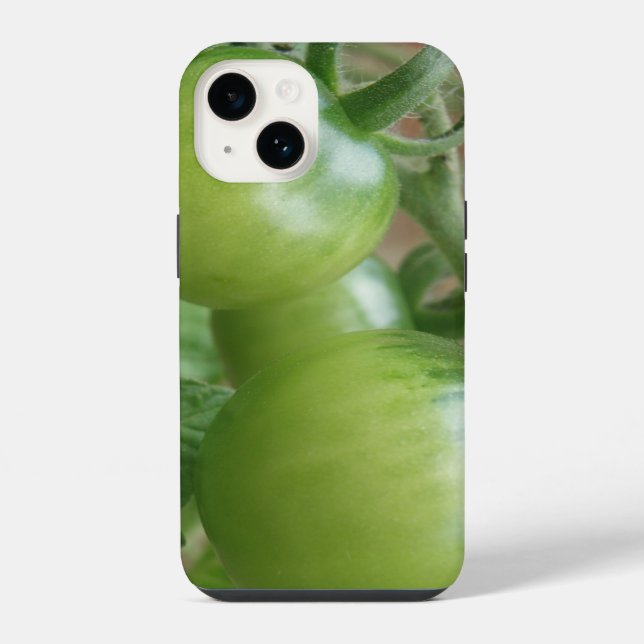 Funda Para iPhone Tomates Verdes (Reverso )