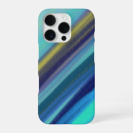 Funda Para iPhone 16 Pro Tonos Azules del Océano de Aguas Profundas