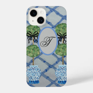 Funda Para iPhone 14 Topiary Blue Ginger Jars Jar Mat