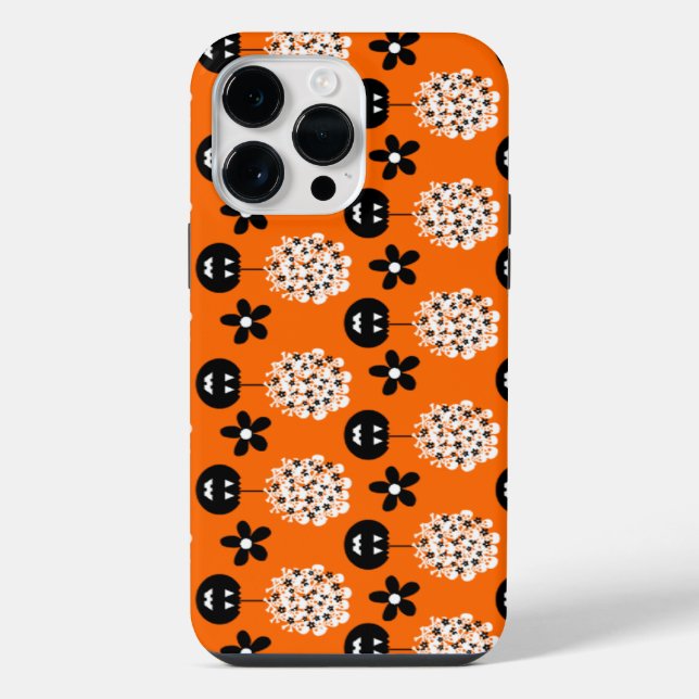 Funda Para iPhone Topiary Halloween (Reverso )