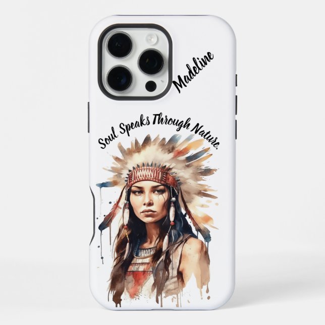 Funda Para iPhone Toque Artístico Tribal (Reverso )