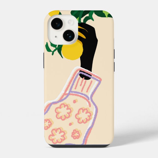 Funda Para iPhone Toque de Cítricos (Reverso )