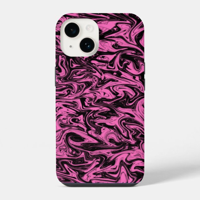 Funda Para iPhone Torbellino abstracto (Reverso )
