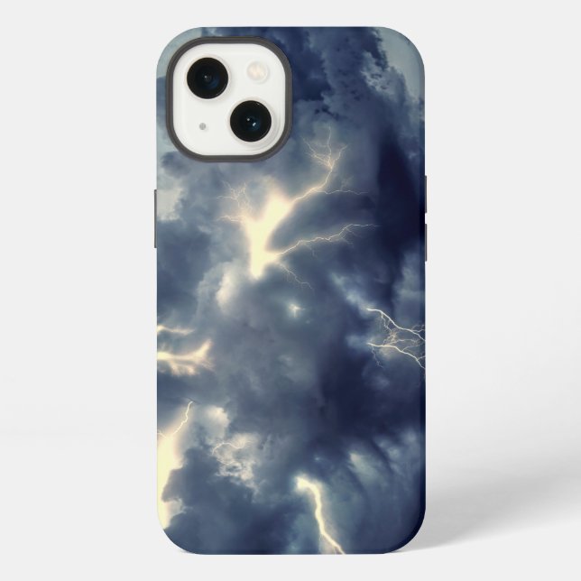 Funda Para iPhone Tormenta eléctrica (Reverso )