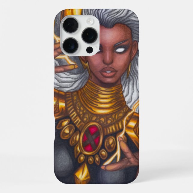 Funda Para iPhone Tormenta ~ Ororo Munroe (Reverso )