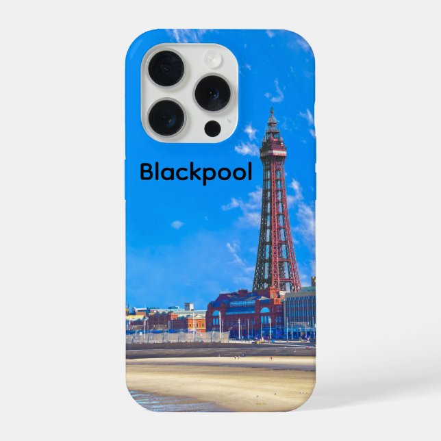 Funda Para iPhone Torre Blackpool (Reverso )