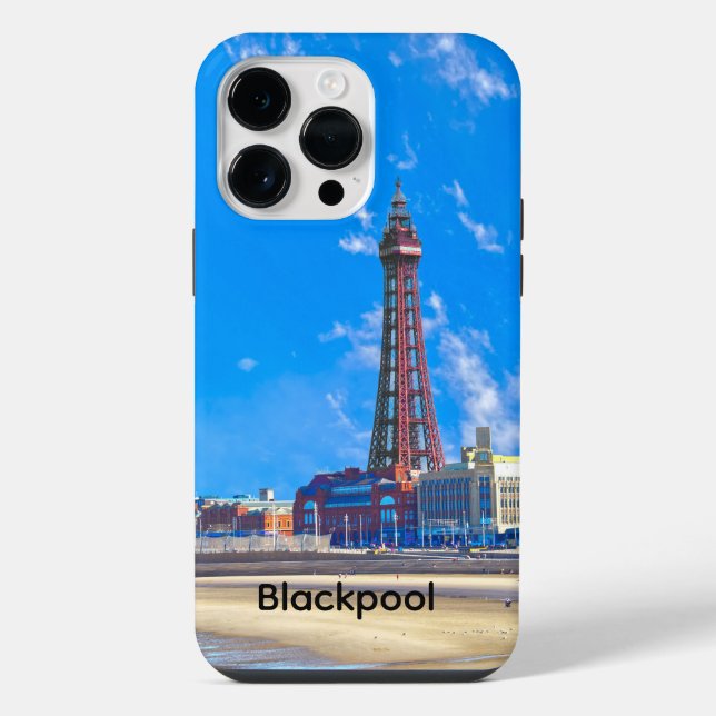Funda Para iPhone Torre Blackpool (Reverso )