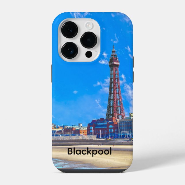 Funda Para iPhone Torre Blackpool (Reverso )