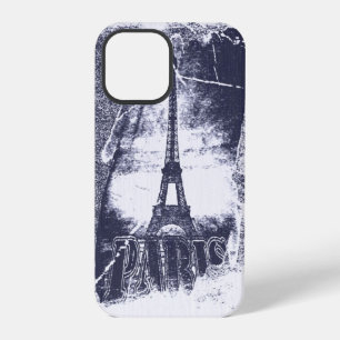 Funda Para iPhone 12 Pro Torre Eiffel de París vintage
