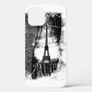 Funda Para iPhone 12 Pro Torre Eiffel de París Vintage