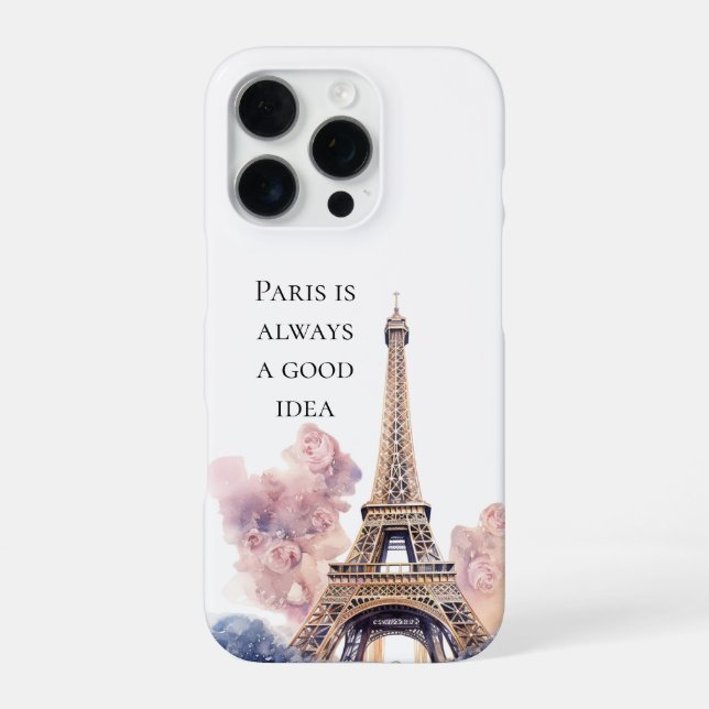 Funda Para iPhone Torre Eiffel París (Reverso)