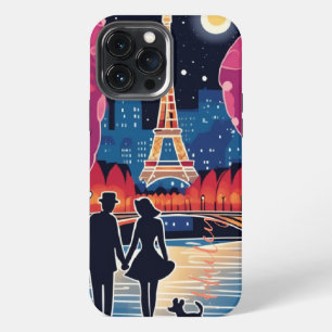 Funda Para iPhone 13 Pro Max Torre Eiffel Punto de referencia de París