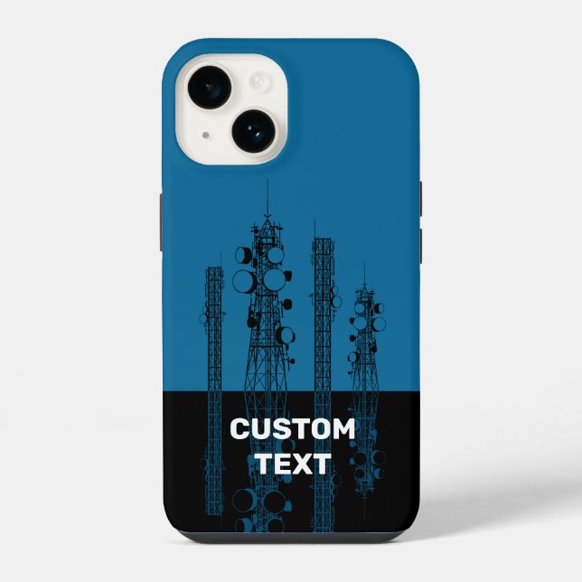 Funda Para iPhone Torres de Comunicación (Reverso )