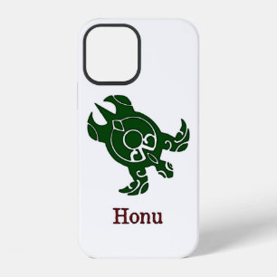 Funda Para iPhone 12 Tortuga marina tribal verde en Case-Mate iPhone bl