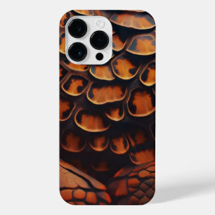 Funda Para iPhone 14 Pro Max Tortuga Shell Retro, Moda Tortoiseshell Pattern