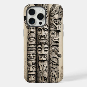 Tótem Bone Scrimshaw