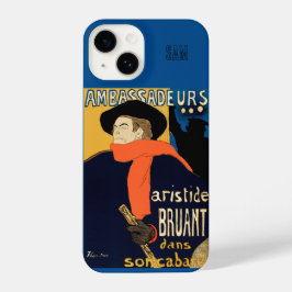 Funda Para iPhone 14 Toulouse-Lautrec | Aristide Bruant | Personalizabl