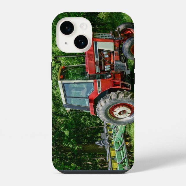 Funda Para iPhone Tractor internacional antiguo (Reverso )