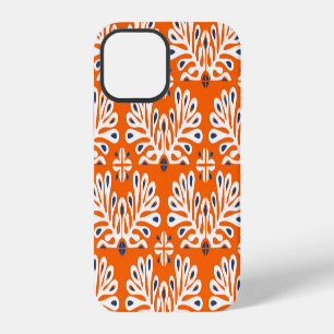 Funda Para iPhone 12 Tradición escandinava: Mosaico étnico floral.