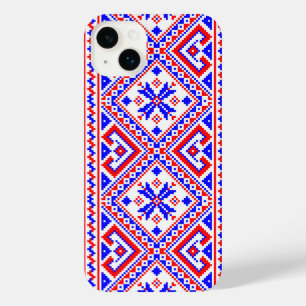 Funda Para iPhone 14 Plus Tradición fronteriza de bordado de etnia folklóric
