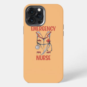 Funda Para iPhone 13 Pro Max Traje de enfermera de emergencia