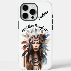 Funda Para iPhone 16 Pro Max Traje tradicional de símbolos nativos