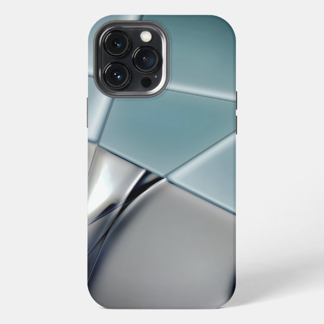 Funda Para iPhone Trapezoides de rectángulo de silicio cambiable fon (Reverso )