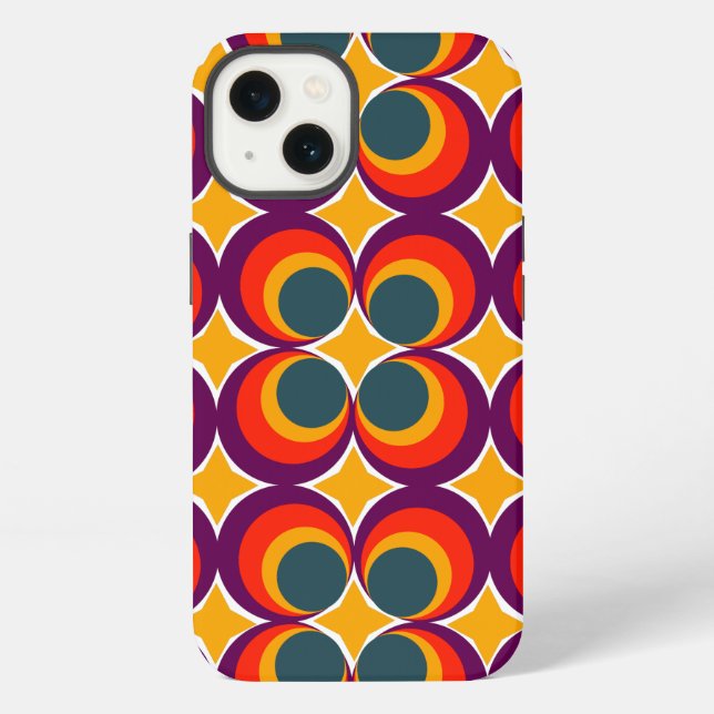 Funda Para iPhone Tréboles Retro  (Reverso )