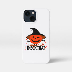 Funda Para iPhone 13 Mini Treck Trat Pumpkin Sonriente