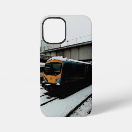 Funda Para iPhone 12 Mini Tren amarillo y turquesa