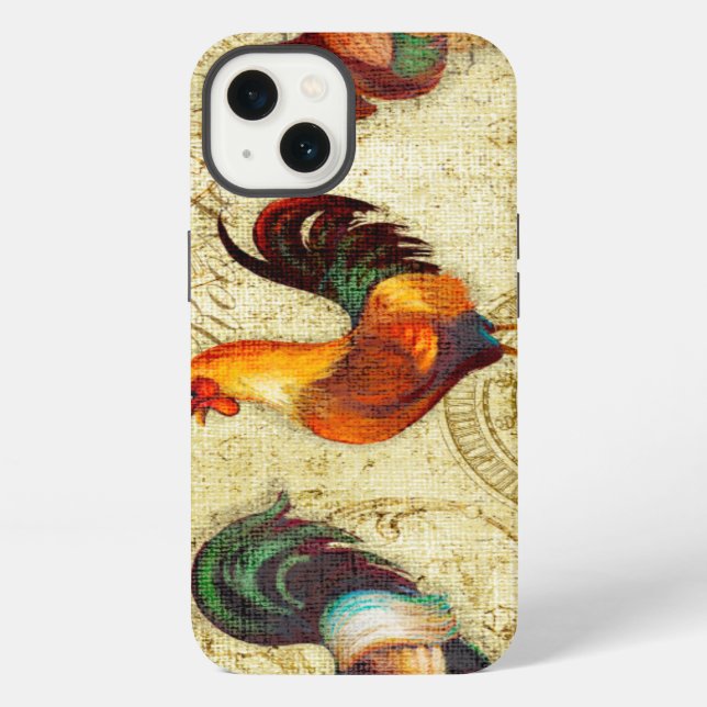 Funda Para iPhone Tres gallos (Reverso )