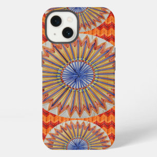Tri arco iris y naranja Chevron
