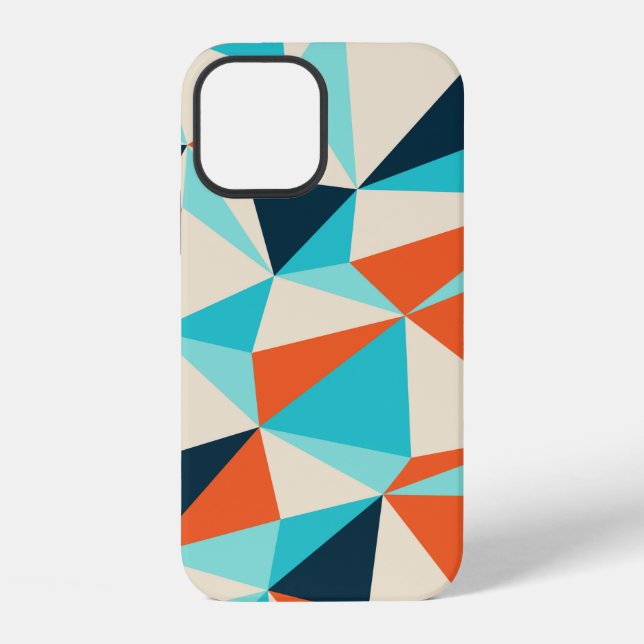 Funda Para iPhone Triangle seamless pattern (Reverso )