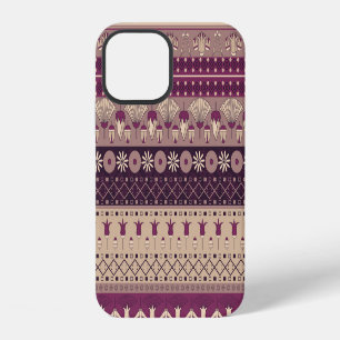Funda Para iPhone 12 Tribal Egipcio: Sin Costuras Antiguo