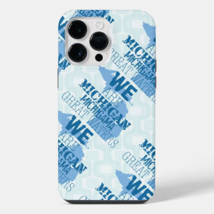 Funda Para iPhone 14 Pro Max Tribal Michigan Michigama Grandes Aguas Arriba al 