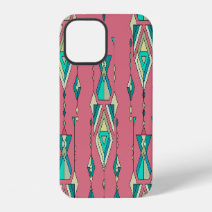 Funda Para iPhone 12 Tribal Vintage: Patrón étnico sin costuras