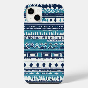 Funda Para iPhone 14 Plus tribu blanca negra azul