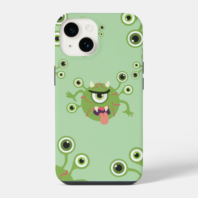 Funda Para iPhone troll del ojo (Reverso )