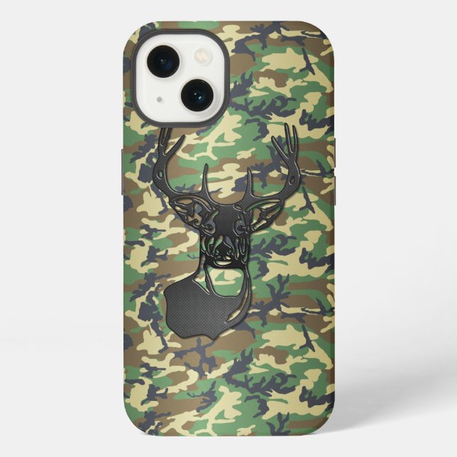 Funda Para iPhone Trophy Buck Deer - Camo (Reverso )