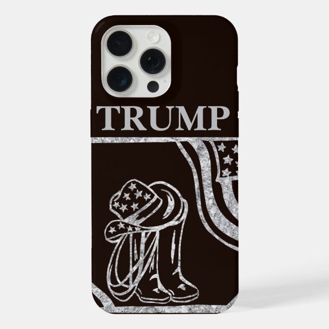 FUNDA PARA iPhone TRUMP (Reverso )