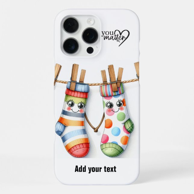 Funda Para iPhone Tú importas (Reverso )