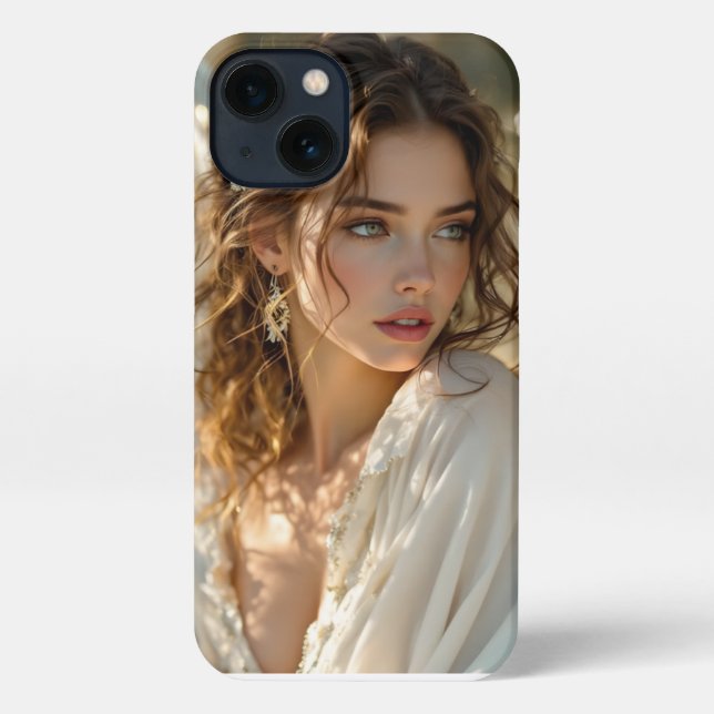 Funda Para iPhone Tuilight Guardian - Angel of Gilded Wings (Reverso )