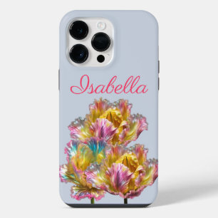 Funda Para iPhone 14 Pro Max Tulip Rufled Holográfico Irlandés