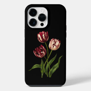 Funda Para iPhone 14 Pro Max Tulip tardío 001 ~ Arte botánico~