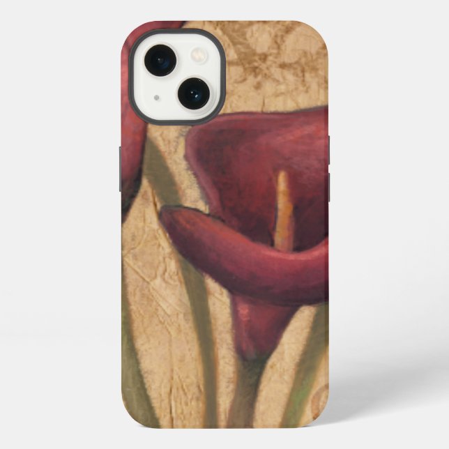 Funda Para iPhone Tulipanes rojos I (Reverso )