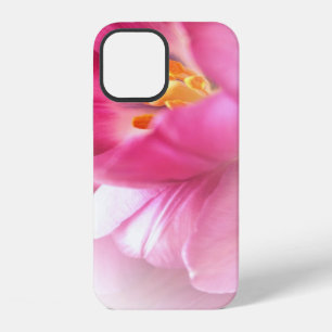 Funda Para iPhone 12 Tulipanes Rosados Hermosos