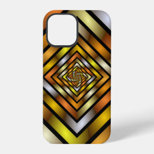 Funda Para iPhone 12 Pro Túnel luminoso gráfico fractal trippy colorido