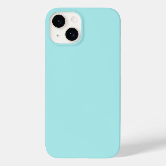 Funda para iPhone Turquoise ligero 14 (Reverso )